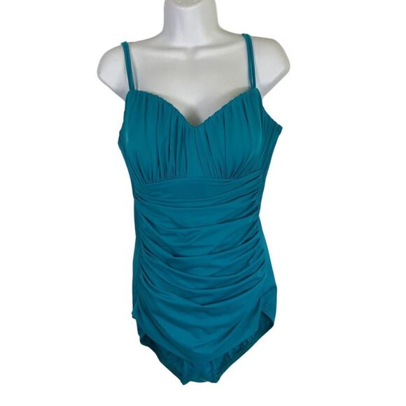 Magicsuit Women’s One Piece Slimming Swimsuit Aqua Size 16DD - Picture 5 of 9
